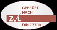 ZVL DIN 77700 Certification